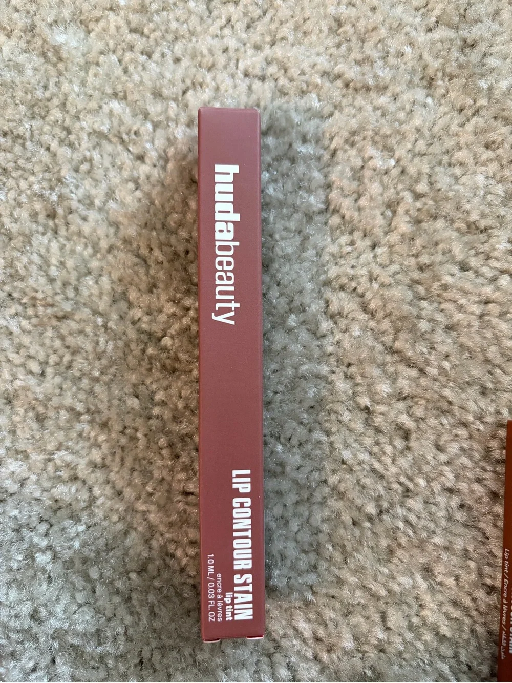 Huda Beauty Lip Contour Stain - Toasty Brown NWT